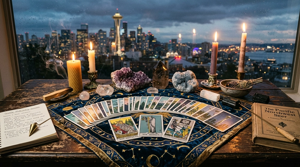 Bill Champlin offering tarot and mediumship readings
